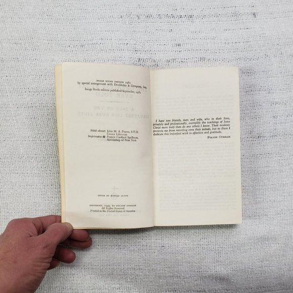 Doubleday Image Books The Greatest Story Ever Told Fulton Oursler Paperback 1961 - Picture 2 of 14